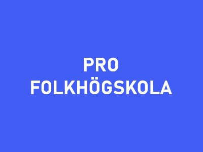 PRO folkhögskola